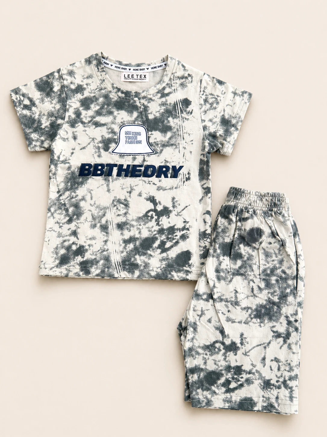 Kids Tie-Dye T-Shirt & Shorts Set